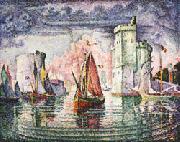 Paul Signac Port of La Rochelle oil painting reproduction